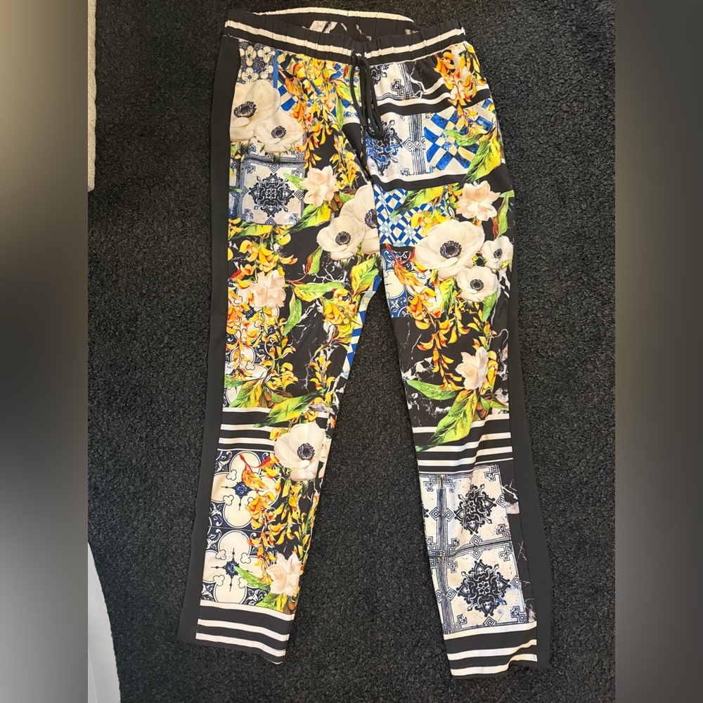 Clover Canyon Black pants with Artistic Flair
